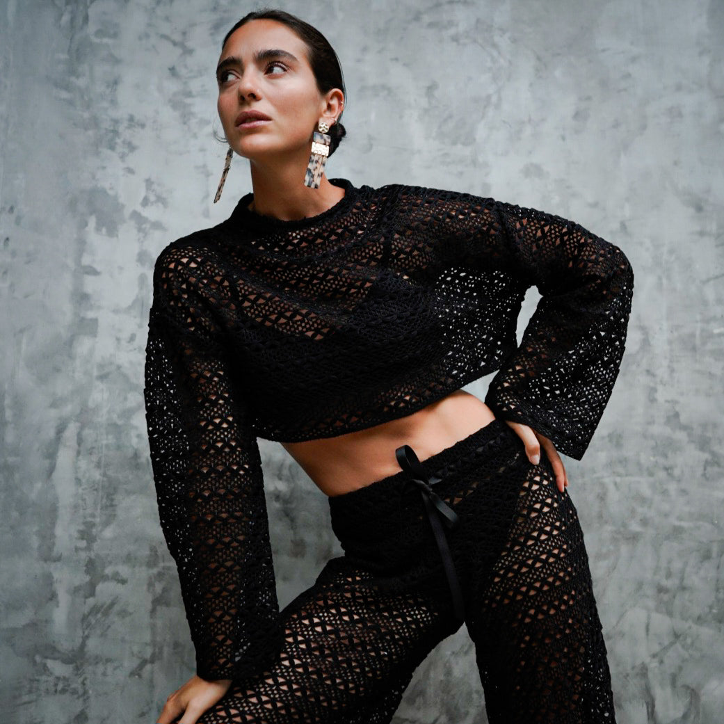 Palmeira Shirt - Ebony
