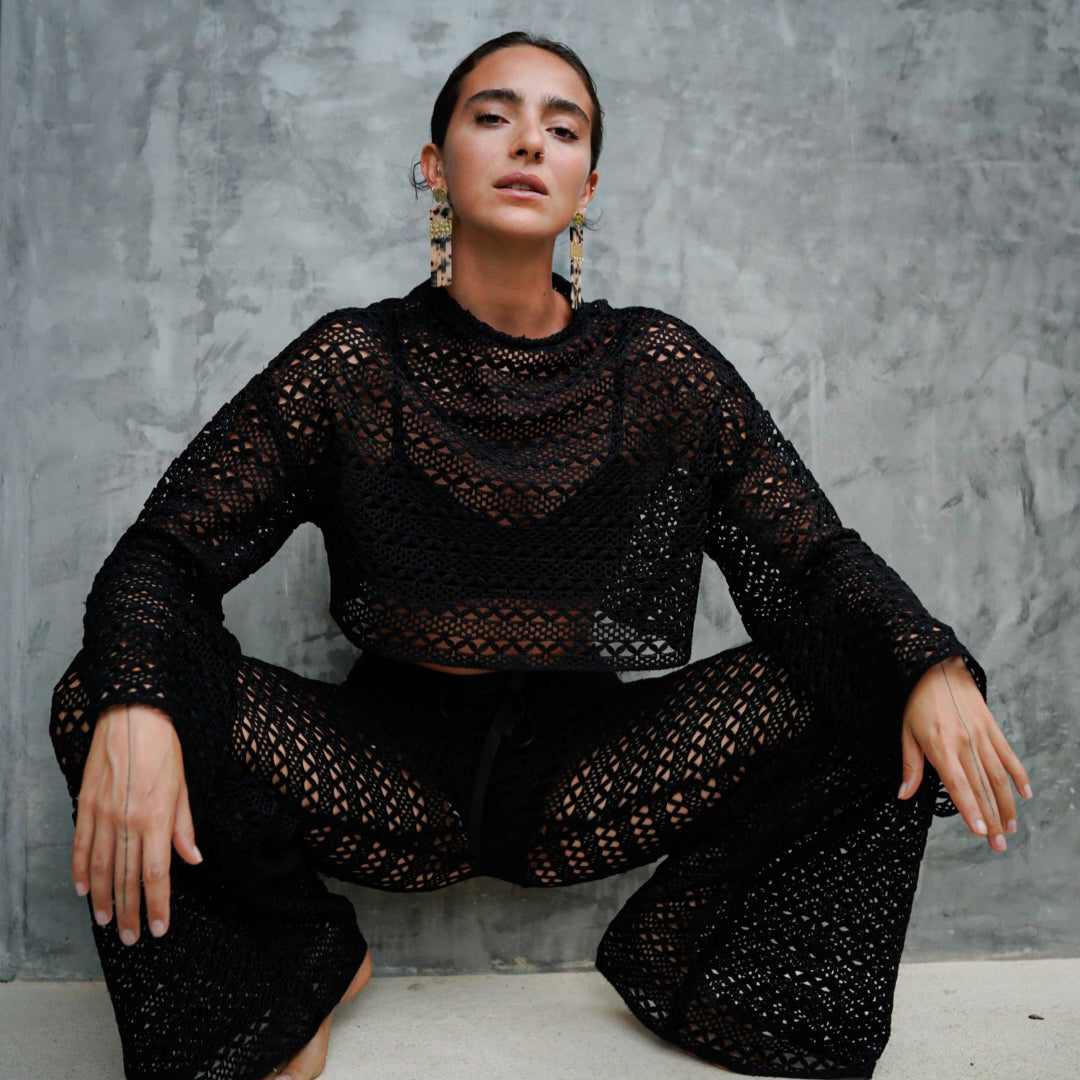 Palmeira Shirt - Ebony