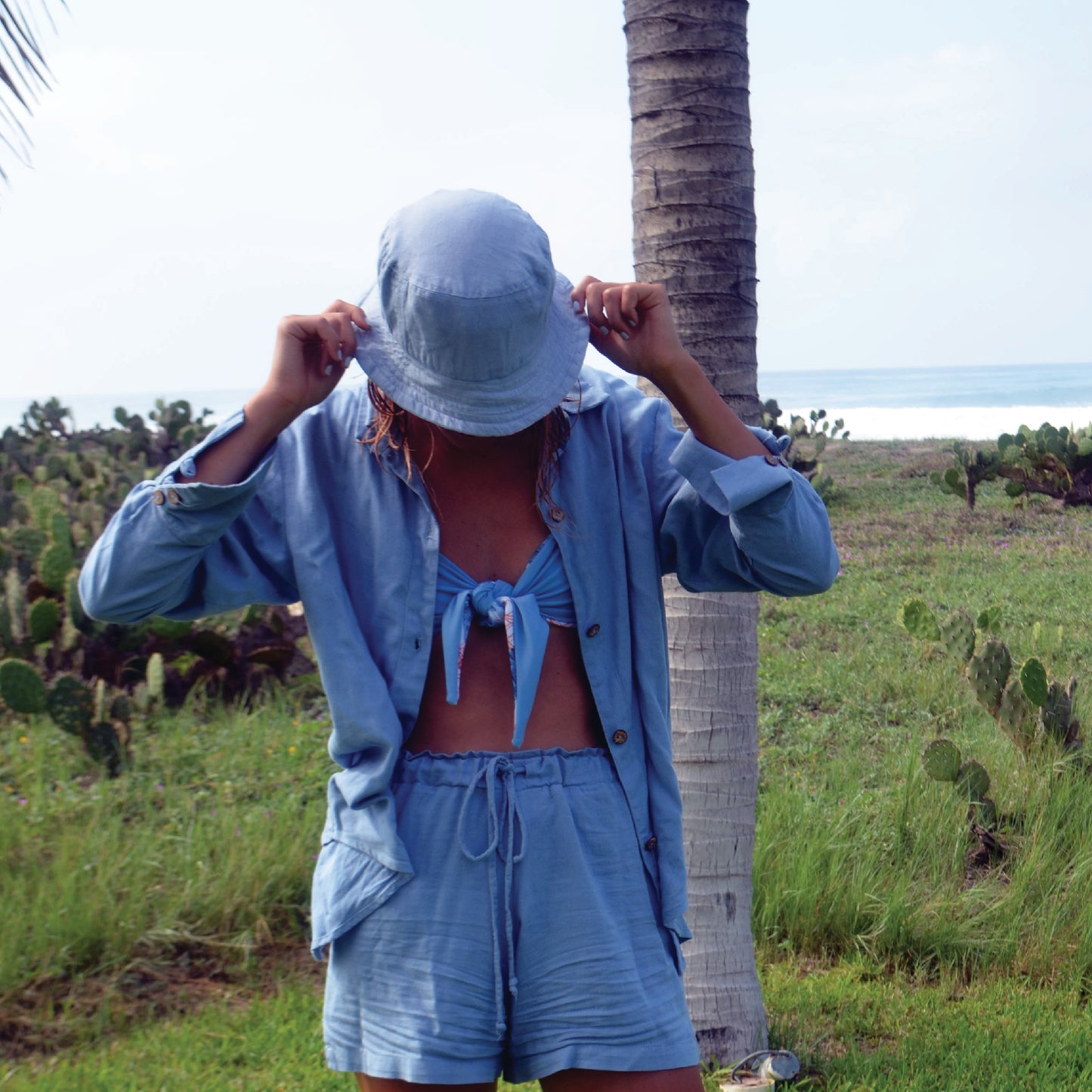 Bali Hat - Cerulean
