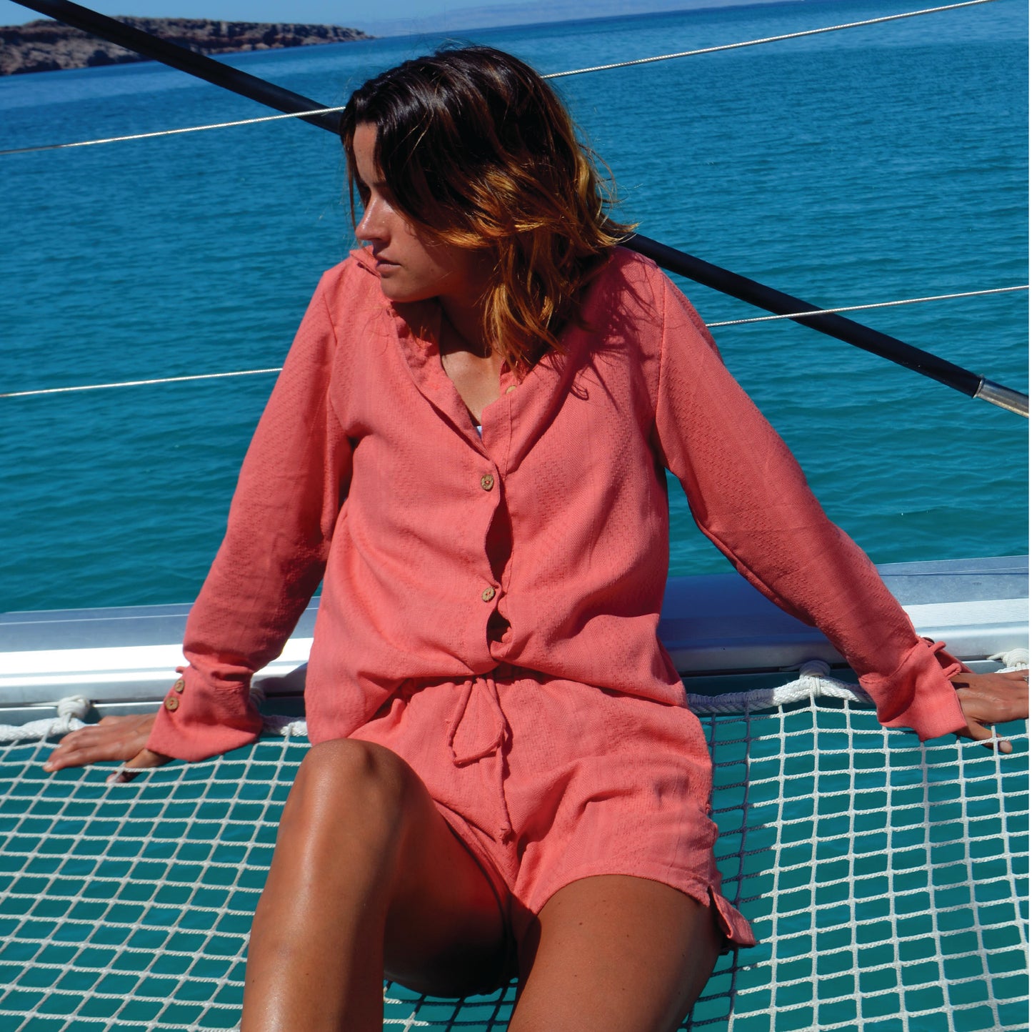 Maldivas Shorts - Coral