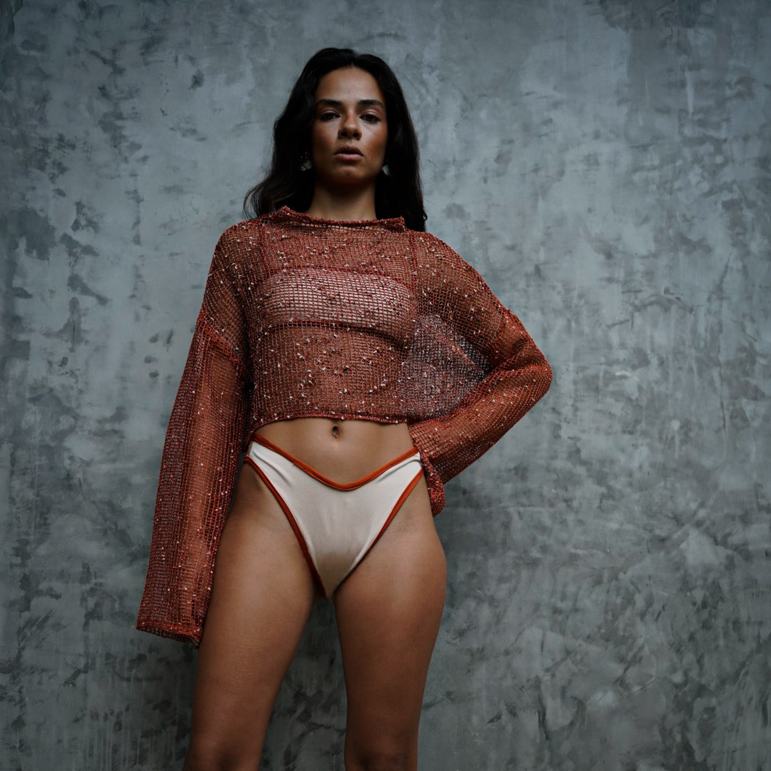 Palmeira Shirt - Flame