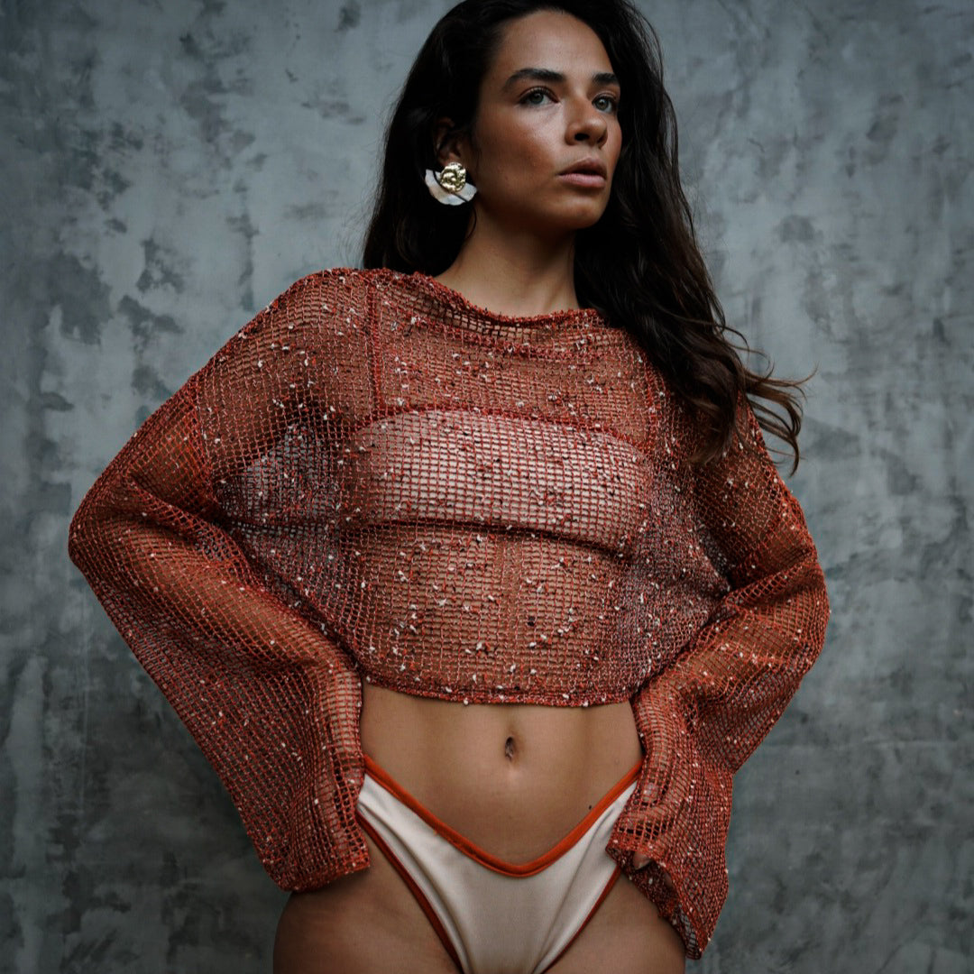 Palmeira Shirt - Flame