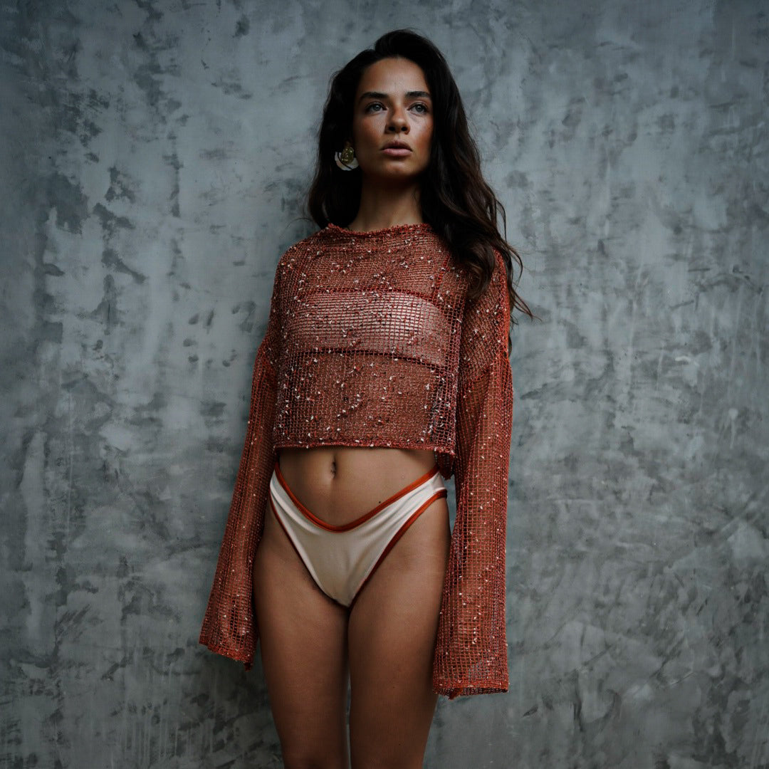 Palmeira Shirt - Flame
